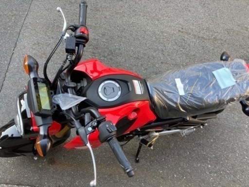 GROM125】新車 ついに入荷❗️レッド 1台のみ 若林自転車 膳所店 SALE