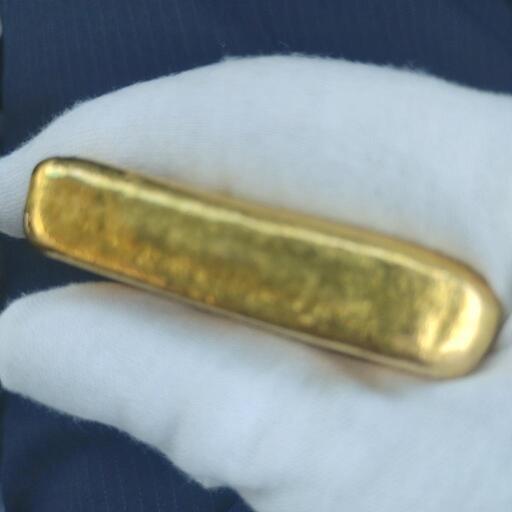 中国古金錠【 壽・天津天太 上上足赤 】骨董品 192.8ｇ