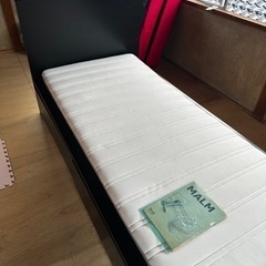 【T-GARAGE】現物特価　IKEA シングルベッド　お手頃に...