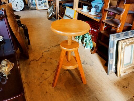 アトリエスツール 木製スツール 椅子 チェア イス　/TJ-1495 2F南