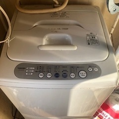 0円　お譲りいたします。洗濯機　TOSHIBA AW204