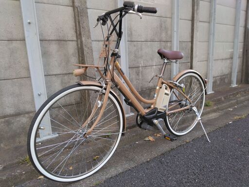 ブリジストン　２６インチの電動自転車です。前後タイヤ新品交換済みです。