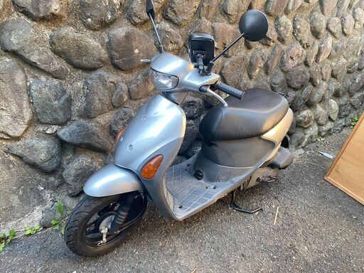 SUZUKI スズキ Let's4 レッツ4 原付バイク UZ50DL2 走行9647.5㎞ 4スト 動作問題無し 直接引取大歓迎‼　地域限定有料配送サービスあり‼