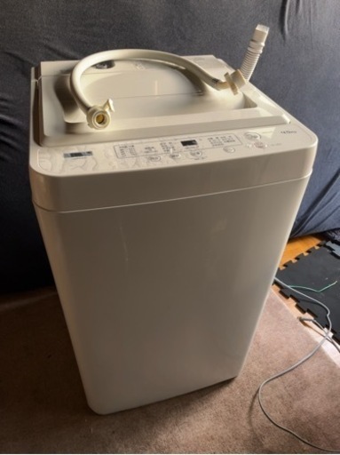 YAMADA ヤマダ電機 4.5kg  洗濯機 YWM-T45H1  ホワイト 2021年製