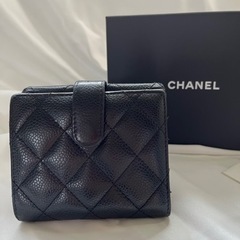 CHANEL 財布 マトラッセ 黒 箱 ギャランティーカード 保存袋 本物