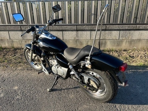 ☆マグナ50.カスタム仕様☆前後タイヤ・バッテリー・プラグなどなど新品交換^_^キャブレーターオーバーホールなどイロイロ整備で快調ですよ☆50cc原付オートバイ☆ ☆マグナ50.カスタム仕様☆前後タイヤ・バッテリー・プラグなどなど