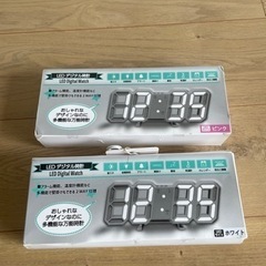 【新品未使用】LEDデジタル時計
