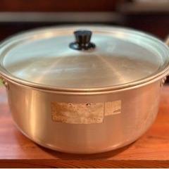 【決まりました！】生活雑貨 調理器具 特大アルミ鍋１個
