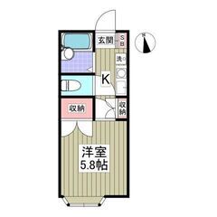 🌻入居費用10万円🌻】✨審査No.1✨ 🔥東武東上線「霞ヶ関」駅 徒歩9分🔥 - 川越市