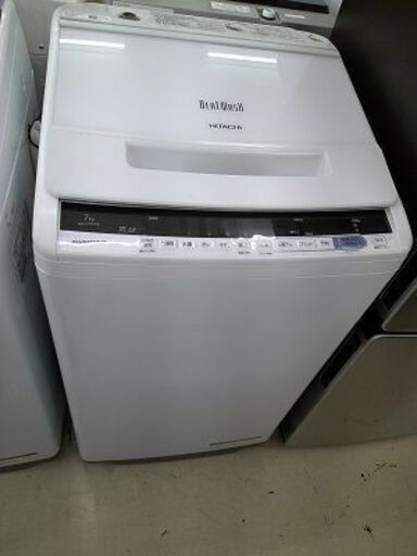 ID:G60354494　洗濯機　7K　日立　１８年式　インバーター