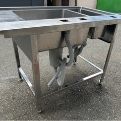 業務用 マルゼン ソイルド 2槽シンク 幅1040×奥700×高さ820(