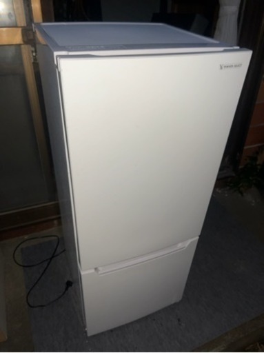ヤマダ セレクト ノンフロン 冷蔵庫 YRZ-C12H1  ホワイト 2ドア 117L 2021年製