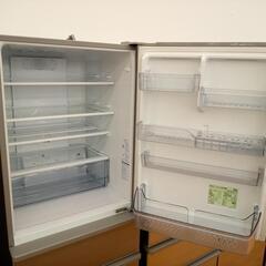 ☆ジモティ割あり☆ AQUA 冷蔵庫 18年製 355L シルバー クリーニング済