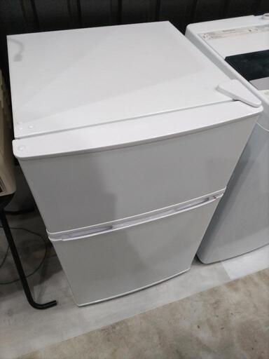 maxzen  JR090ML01WH 2ドア冷蔵庫　2019年製