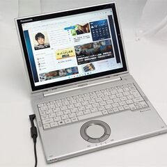 送料込 中古ノートパソコン おまけ有 タッチ LTE対応 12型 Panasonic 