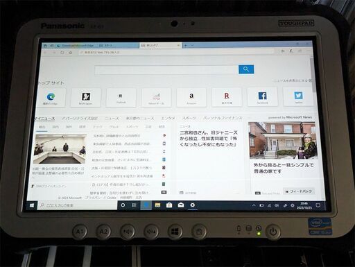 送料無料 訳有り SSD 10.1型 中古タブレット Panasonic TOUGHPAD FZ