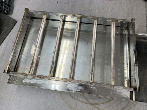 業務用 焼き台 幅91×奥行56cm 鉄板（約36kg） プレート 鉄板焼き