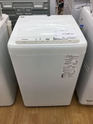 ★ジモティ割あり★ パナソニック 洗濯機  5.0kg 21年製 動作確認／クリーニング済み SJ3752
