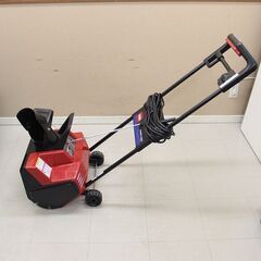 TORO 電動除雪機スノースローワー1800雪かき 除雪 MODEL38025 (D5259axwY) (こだわりや 北見店)  北見の季節、空調家電《その他》の中古あげます・譲ります｜ジモティーで不用品の処分