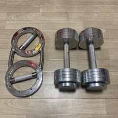 ダンベル10kg×2&バーンマシン