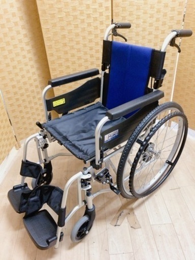 【引取】車椅子 車イス 介助 自走式 介護福祉 Miki ミキ BAL-3