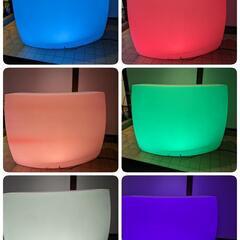 値下げしました。カウンター中古品(インテリアに合わせてライトの色変更出来る)