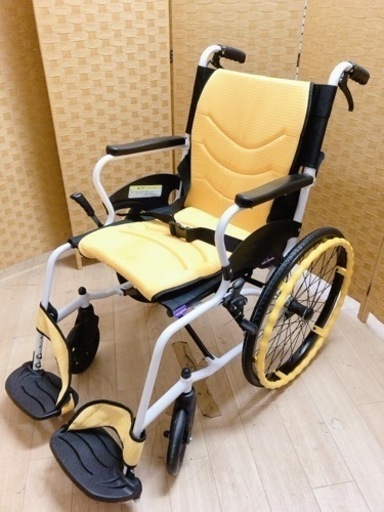【引取】車イス 車椅子 自走式 介助 介護福祉 カドクラ タルト \tF502