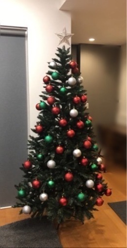 （決まりました）クリスマスツリー　210㎝