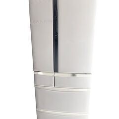 ☆中古￥39,800！Panasonic　パナソニック　451㍑3ドア冷蔵庫　家電　2020年製　NR-FVF456-W型　幅69㎝ｘ奥行64㎝ｘ高さ183㎝　【BJ200】