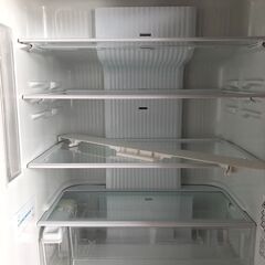 ☆中古￥39,800！Panasonic　パナソニック　451㍑3ドア冷蔵庫　家電　2020年製　NR-FVF456-W型　幅69㎝ｘ奥行64㎝ｘ高さ183㎝　【BJ200】