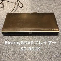 東芝ブルーレイディスクプレーヤー　SD-BD1K  2010年製...