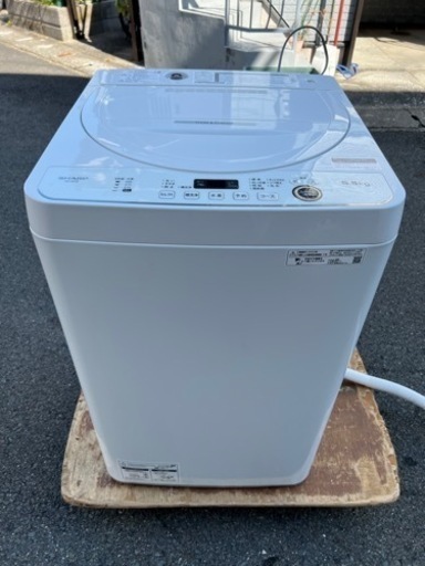 【取付無料】シャープ　5.5kg 洗濯機　2022年モデル