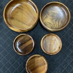 【美品】木皿 残り5枚