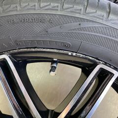 BROOK◇4.5J 15インチ IS43 PCD100-4H◇165/55R15付き◇タント