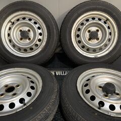 【バランス調整済！】トヨタ プロボックス サクシード 純正■BS ブリヂストン BLIZZAK VL1■165R13 6PR LT■4本セット  バランス済☆レボGZファンカーゴ 旧サクシードワゴン 純正スチール