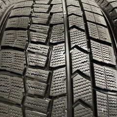 DUNLOP WINTER MAXX WM02 205/55R16 16インチ スタッドレス 4本 19年製 バリ溝 audi/A3 インプレッサ オーリス等　(MTG402)