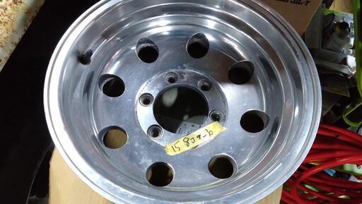 ランクル 社外アルミ 139.7 6穴 15ｲﾝﾁ 8J −30 (nanana) 札幌の車の  