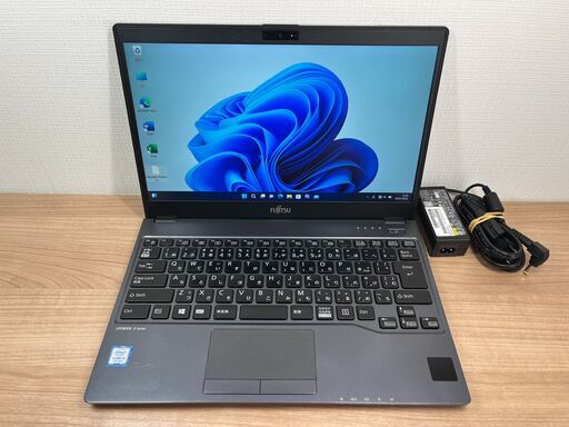 美品・SIM搭載〉0849  富士通 LIFEBOOK U938/S i5-7300U ８GB / SSD 256GB 第7世代 Win11 Office 軽量