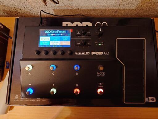 【早い者勝ち】マルチエフェクター LINE6 PAD GO