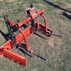 ヤンマートラクター用　整地板代かきアタッチメント