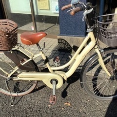 26インチ電動アシスト自転車エナシスフィール専門店洗車5000円済み