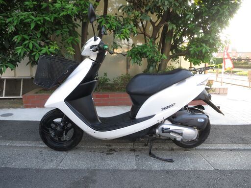 ホンダ Dio 【72㏄ボアップ】(4サイクル：Fiモデル）実働中古車 前カゴ