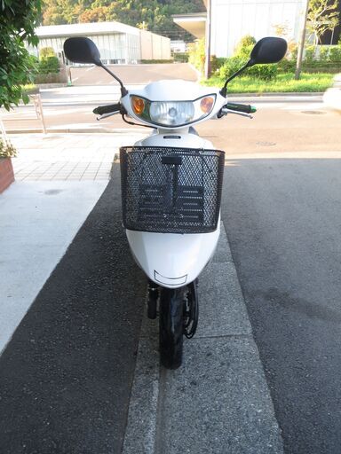 ホンダ Dio 【72㏄ボアップ】(4サイクル：Fiモデル）実働中古車 前カゴ