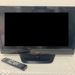 【ジャンク品】26型テレビ(LG 26LN4600)(リモコン付)