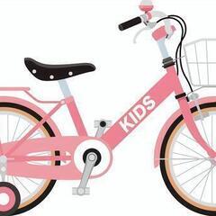 ◆女の子用の自転車（幼稚園後半～小学校低学年）ありましたらゆずってください☆の画像