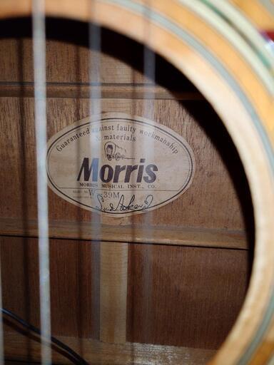 ジャパンビンテージ Morris m39-w ピックアップ付き ジャパン