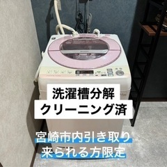 8kg 洗濯機 SHARP ES-GV80P 