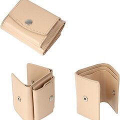 ☆オリオンワールドセレクション 三つ折り財布 ベージュ◆大切な方へのプレゼントに ☆オリオンワールドセレクション 三つ折り財布 ベージュ◇大切な方への