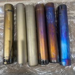 薪ストーブ　Pomoly　T1　チタン製　巻煙突は未使用