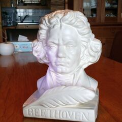 ベートーヴェン 胸像 陶器 高さ20.5㎝ 音楽家 クラシック ...